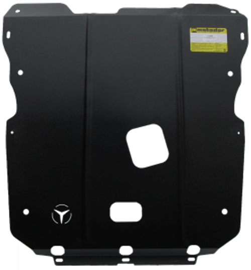 Защита картера Двигателя, КПП. 2 мм, Сталь. для Mercedes B-class 2008-2011, Mercedes B-class 2005-2008 MOTODOR.01226