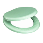 Мягкая крышка-сиденье для унитаза "VANNA LUX" цвет зеленый
