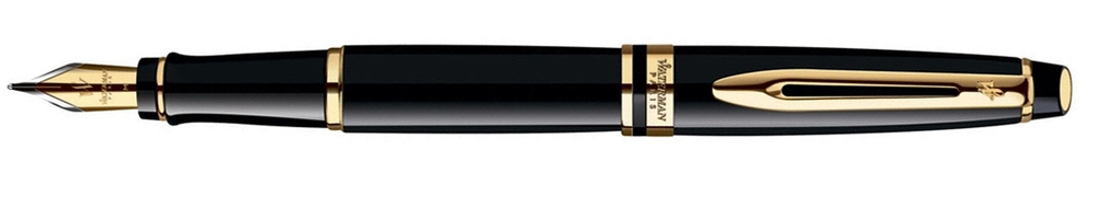 Перьевая ручка Waterman Expert 3, Black Laque GT