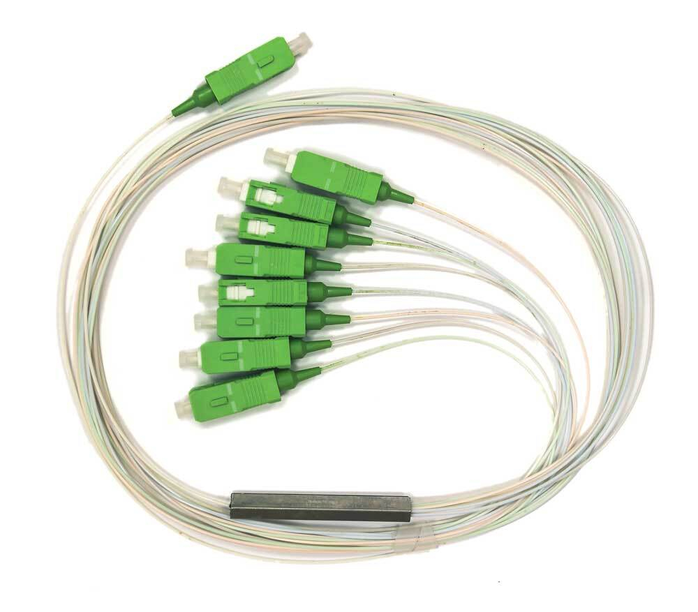 Делитель оптический планарный SNR-PLC-M- 1*16- SC/APC mini PLC coupler 0.9mm 1Метр