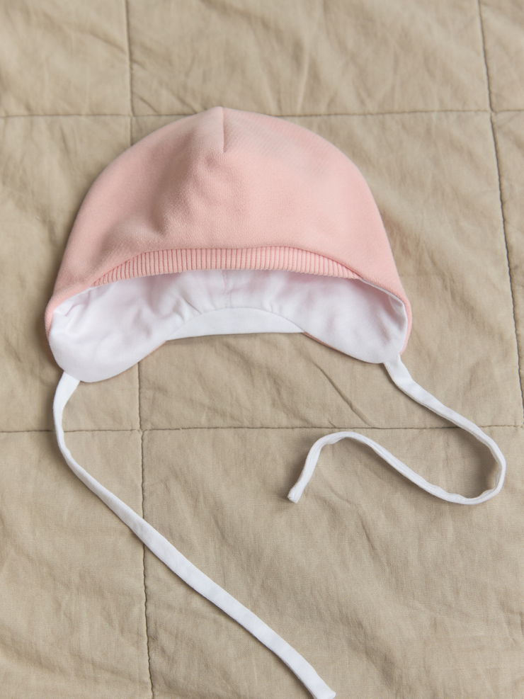 Шапочка трикотажная Розовый