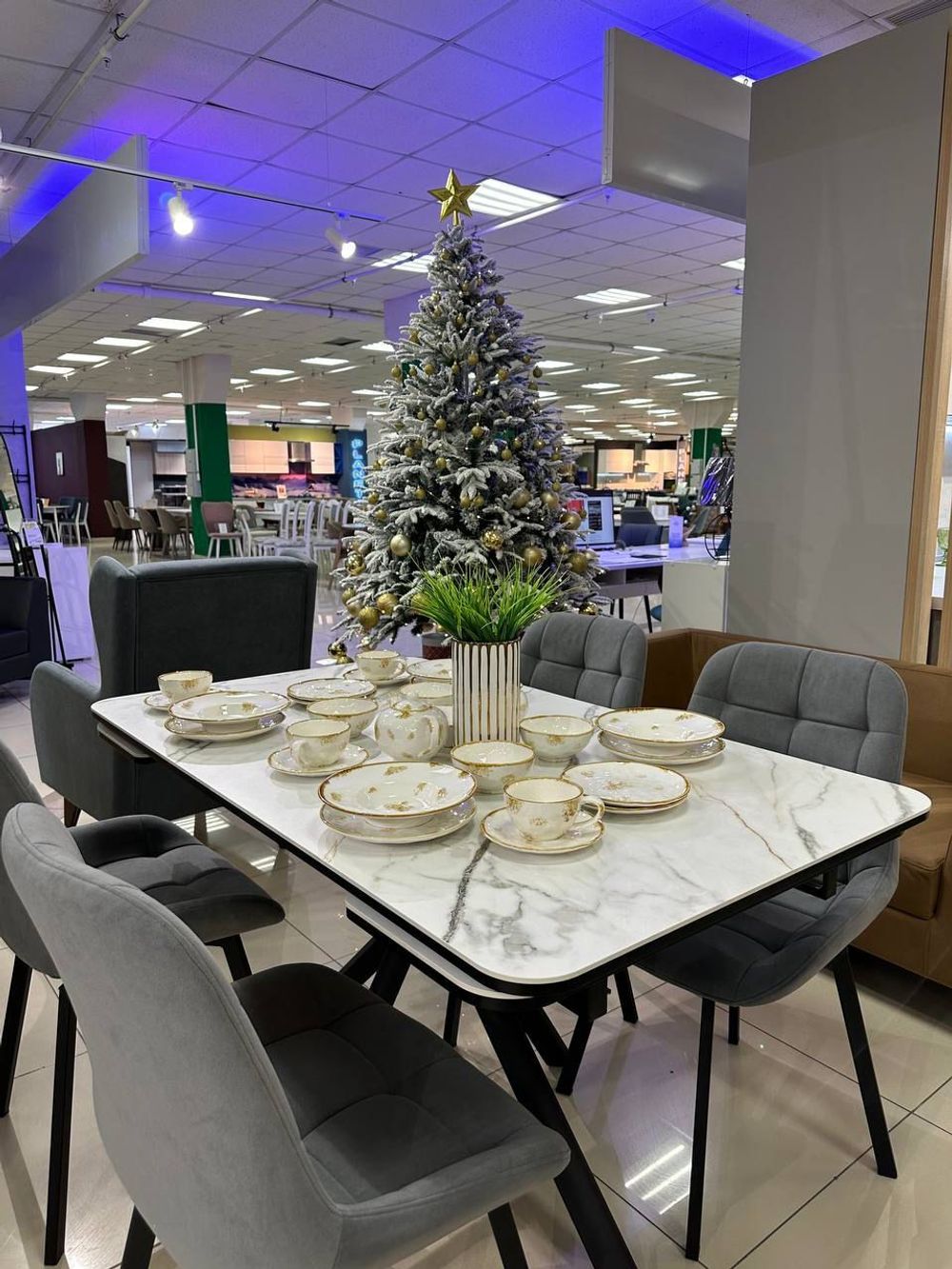 Стол Оскар Quadro керамический 1400 МДФ (Черный /Черные опоры