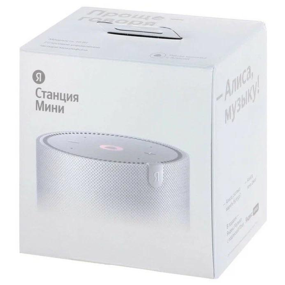 Умная колонка Яндекс Станция Мини 2 с Алисой, без часов