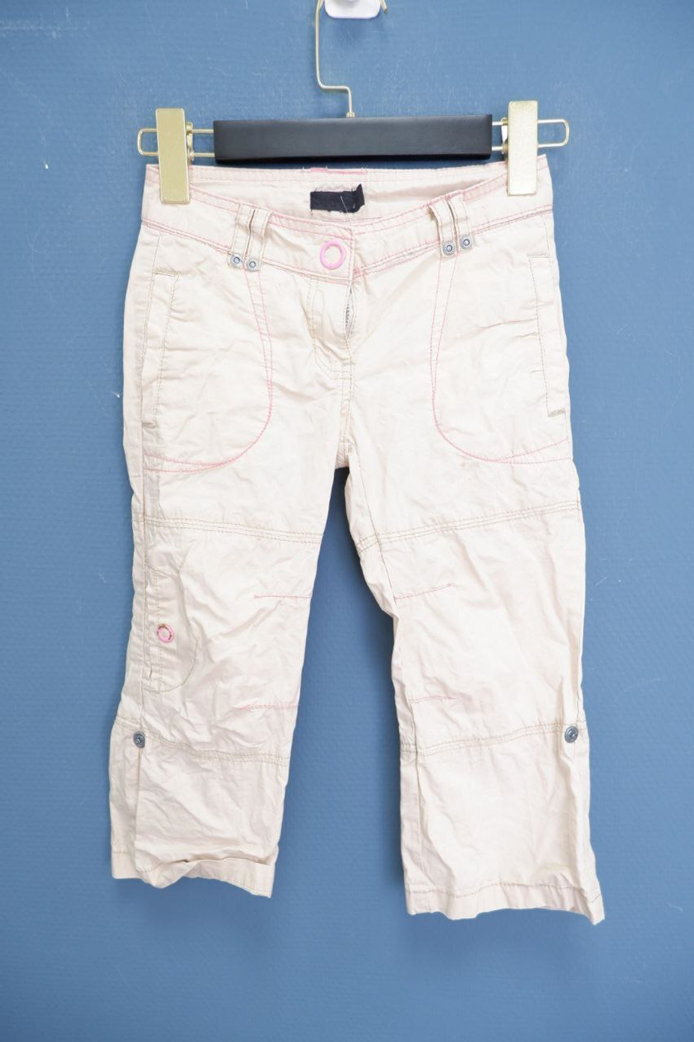 Штаны светлые на 7-8 лет