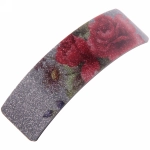 Заколка автомат «Women's style - Элла», 9,5*2,5см, микс 6 цветов