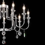 Citilux Рига CL437221 Люстра подвесная Хром