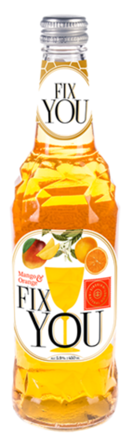 Медовуха Фикс Ю Апельсин И Манго / Fix You Mango & Orange 0.5 - стекло