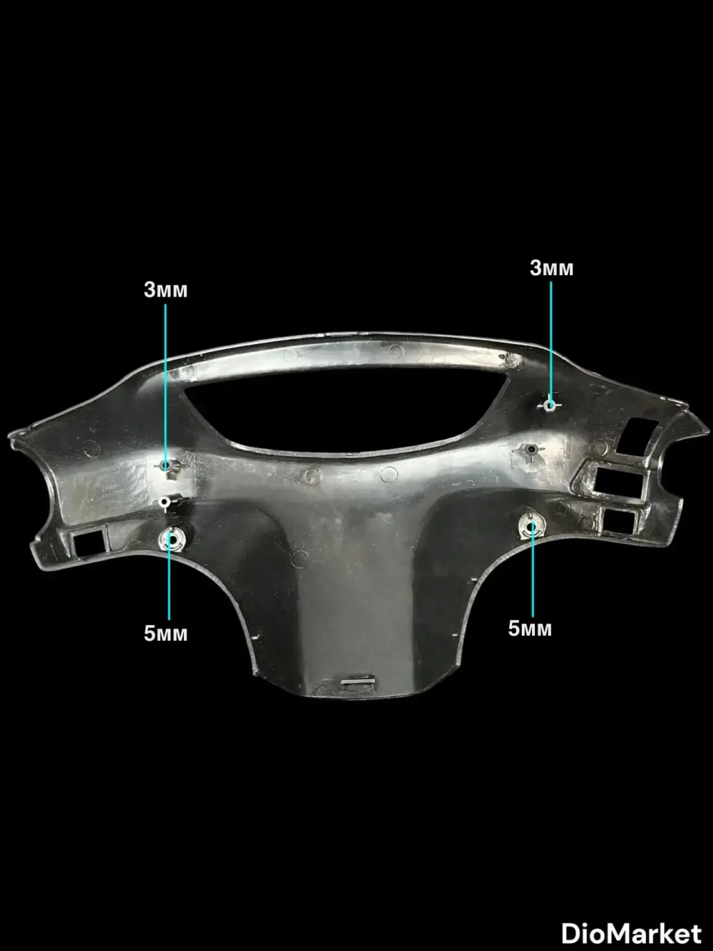 рамка спидометра (пластик) хонда дио 34/35 GBL/GBLK