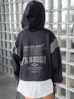 Худи для девочки с завязками в школу