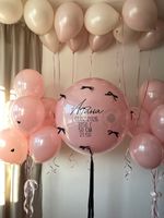 Воздушные шары на выписку для девочки №8972