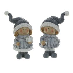 GAEM Фигурка декоративная "Девочка", L6 W4,5 H10 см, 2в.