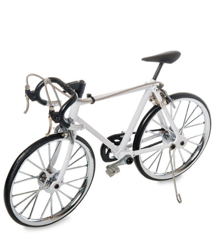 VL-19/4 Фигурка-модель 1:10 Велосипед гоночный «Roadbike» белый