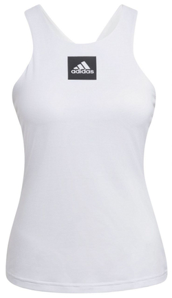 Женский топ теннисный Adidas Paris Tennis Y-Tank Top W - белый