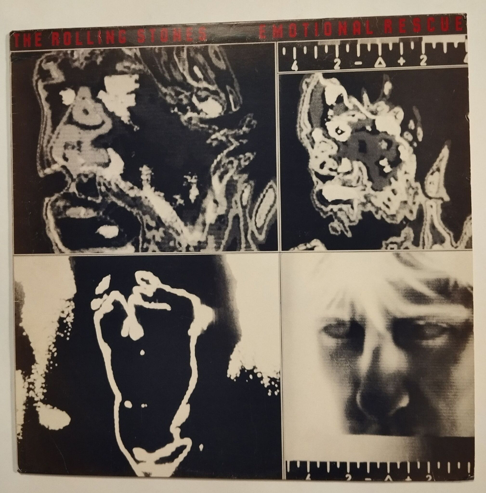 Винтажная виниловая пластинка LP The Rolling Stones Emotional Rescue (UK 1980)