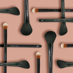 Набор двусторонних кистей для теней Golden Rose DOUBLE ENDED EYESHADOW BRUSH (3 шт)