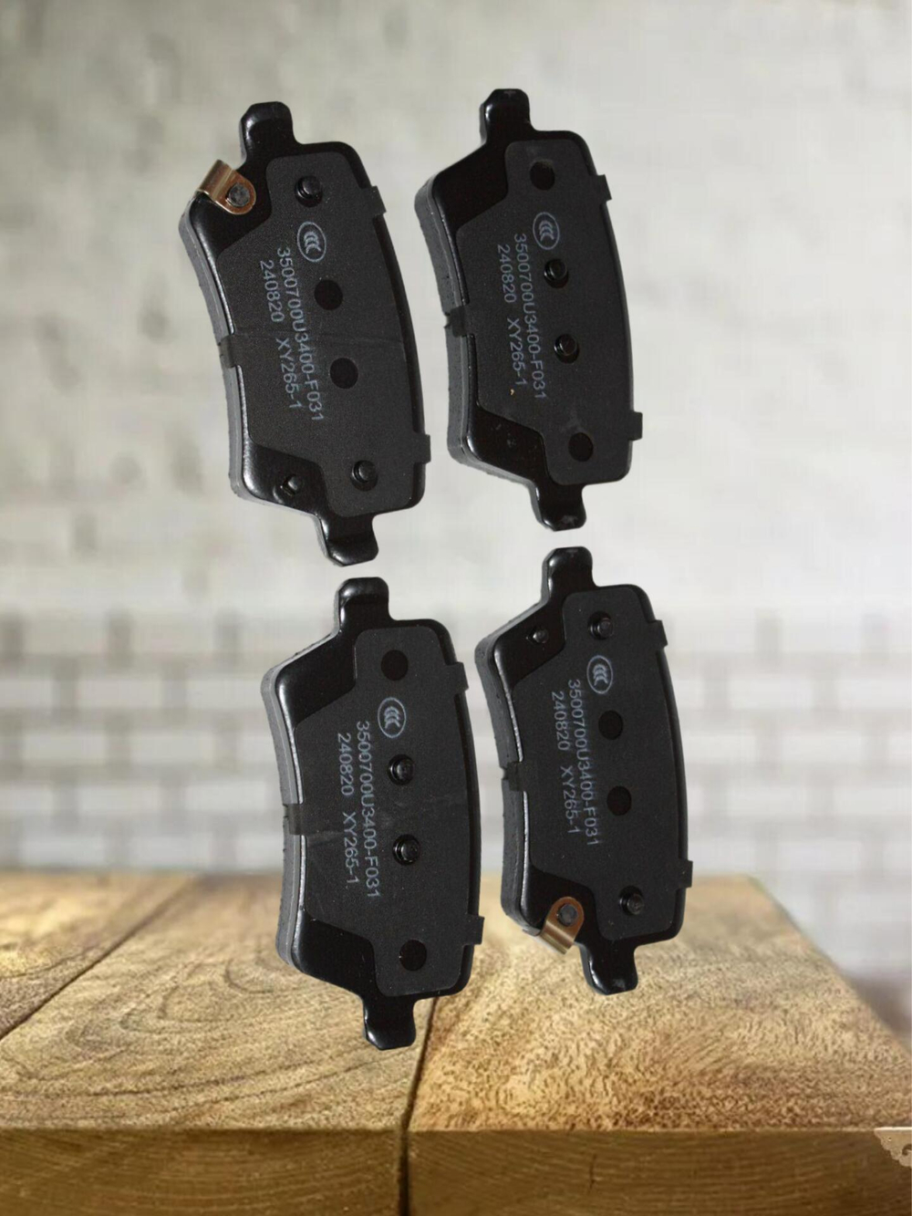 Колодки тормозные задние 3500700U3400F031 для J7, JS4, Москвич