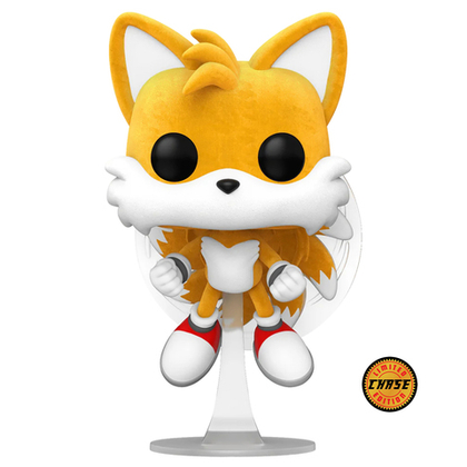 Фигурка Funko POP! Games Sonic the Hedgehog Tails (Flying) (FL) Chase SS (Exc) (978)