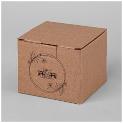 СВЕЧА "ТЫКВА" АРОМАТИЧЕСКАЯ ИНТЕРЬЕРНАЯ 320МЛ ЦВЕТ : СЕРЫЙ