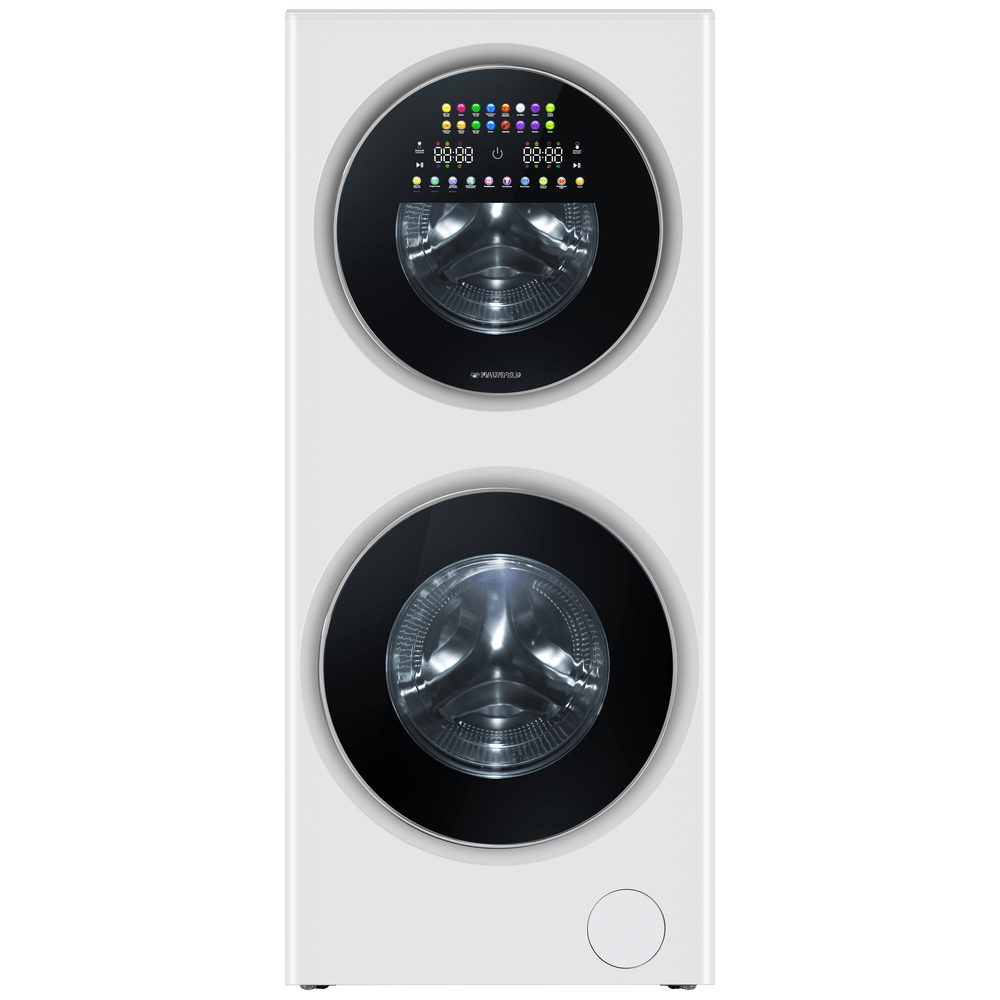 Стирально-сушильная машина (колонна) MAUNFELD MFWD14157WH06 загрузка 10кг/7кг сушка