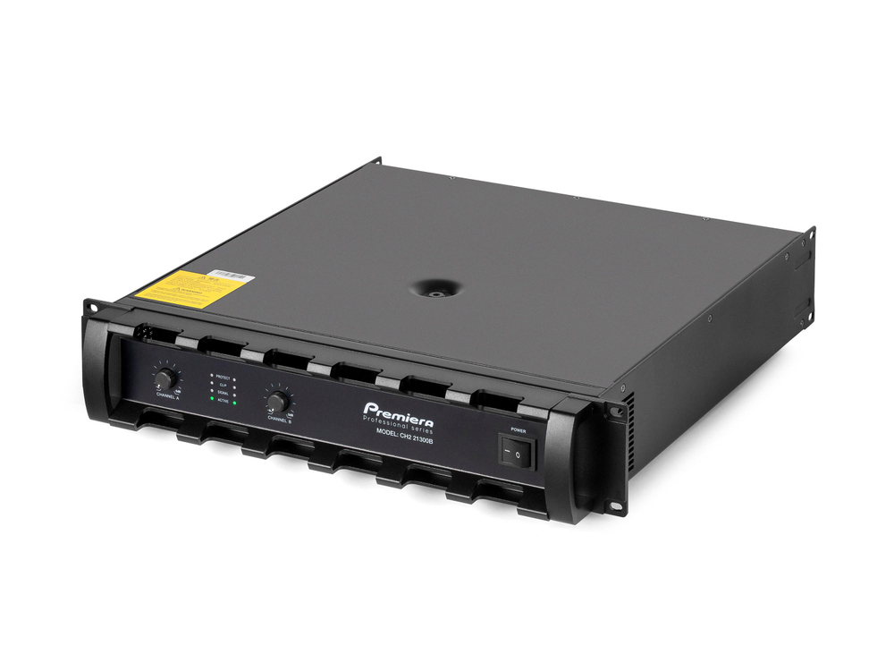 Premiera CH2 21300B — двухканальный конфигурируемый усилитель мощности класса H