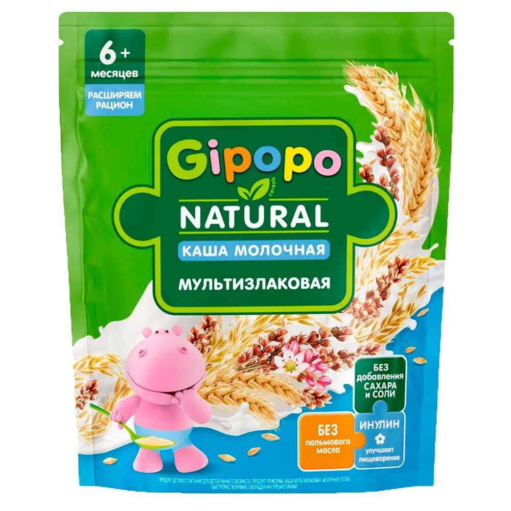 Каша молочная GIPOPO мультизлаковая 180 г