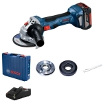 Bosch GWS 180-LI аккумуляторная ушм (болгарка) (2 x 4 Ач, ЗУ) 06019H9021