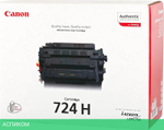 Тонер-картридж Canon 724H черный (3482B002)