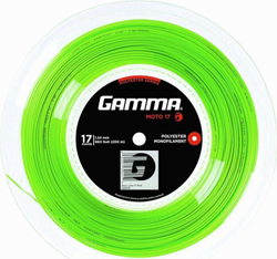 Струны теннисные Gamma MOTO (200 m) - lime