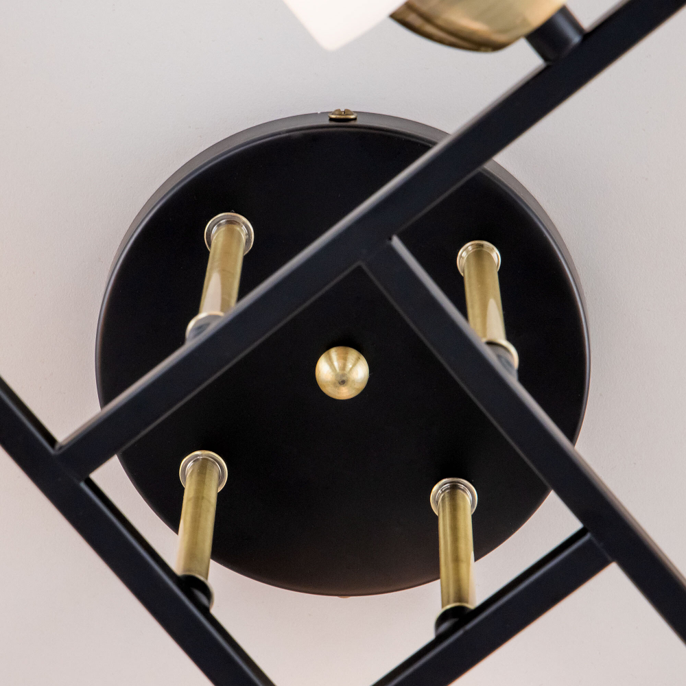 Citilux Генри CL130285 Люстра потолочная Чёрная