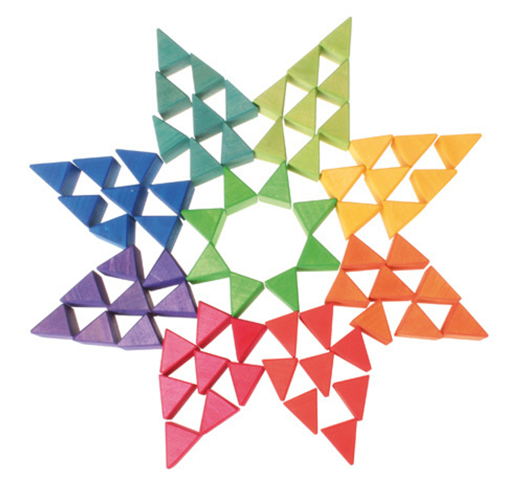 Деревянная обучающая мозаика "Октагон", 72 детали