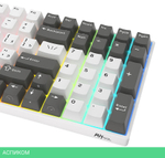 Клавиатура Royal Kludge RK100 Red switch/Grey/Red/White