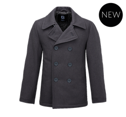 Brandit PEA COAT anthracite