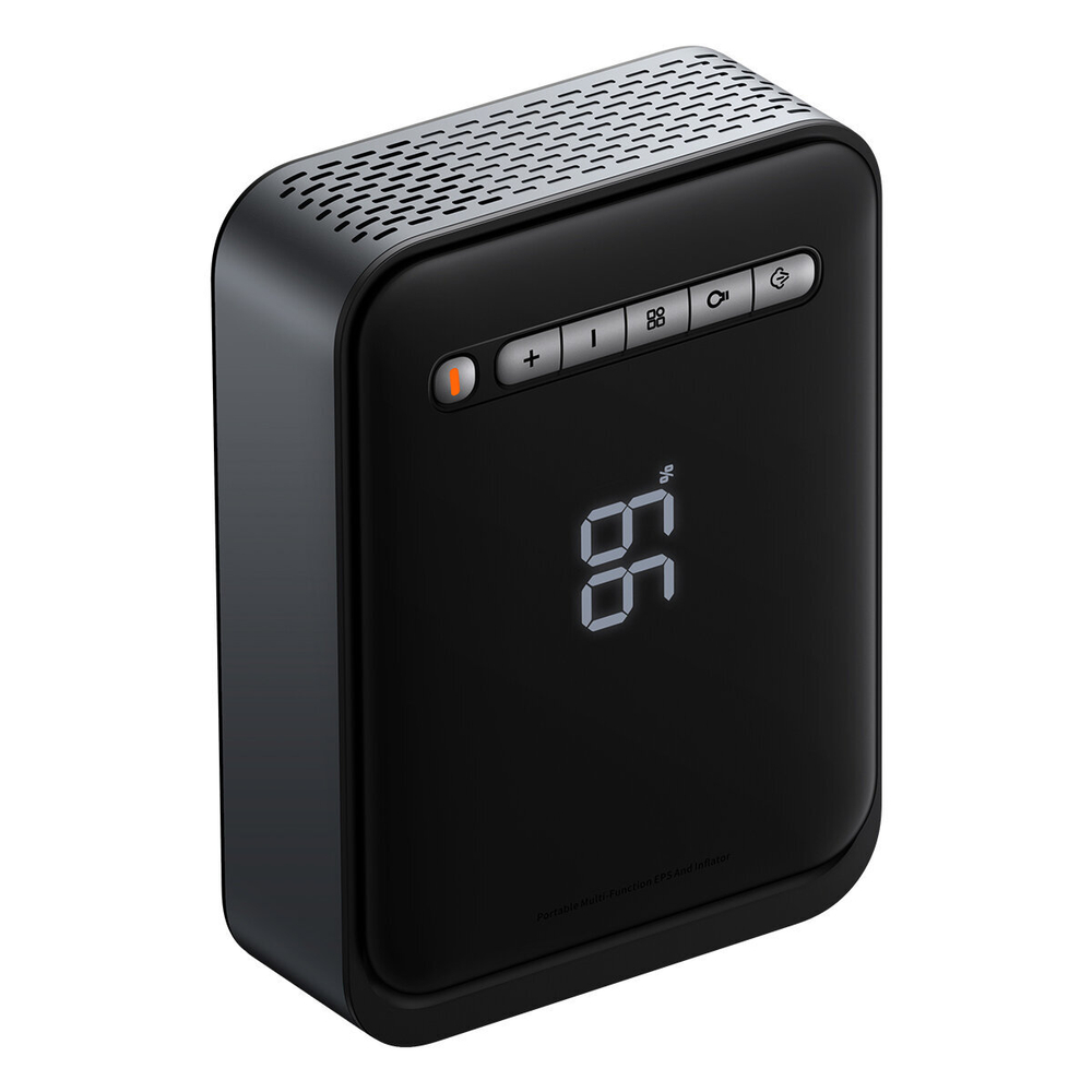Автомобильный Компрессор/Стартер/PowerBank, BASEUS Super Energy 2-in-1 Car Jump Starter (1000A), 8000 mAh, Черный+Серый