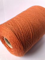 NEW Пряжа Кашемир ECO cashmere 2/26 морковный