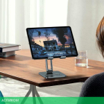 Подставка для планшета Baseus Desktop Biaxial Grey (LUSZ000113)