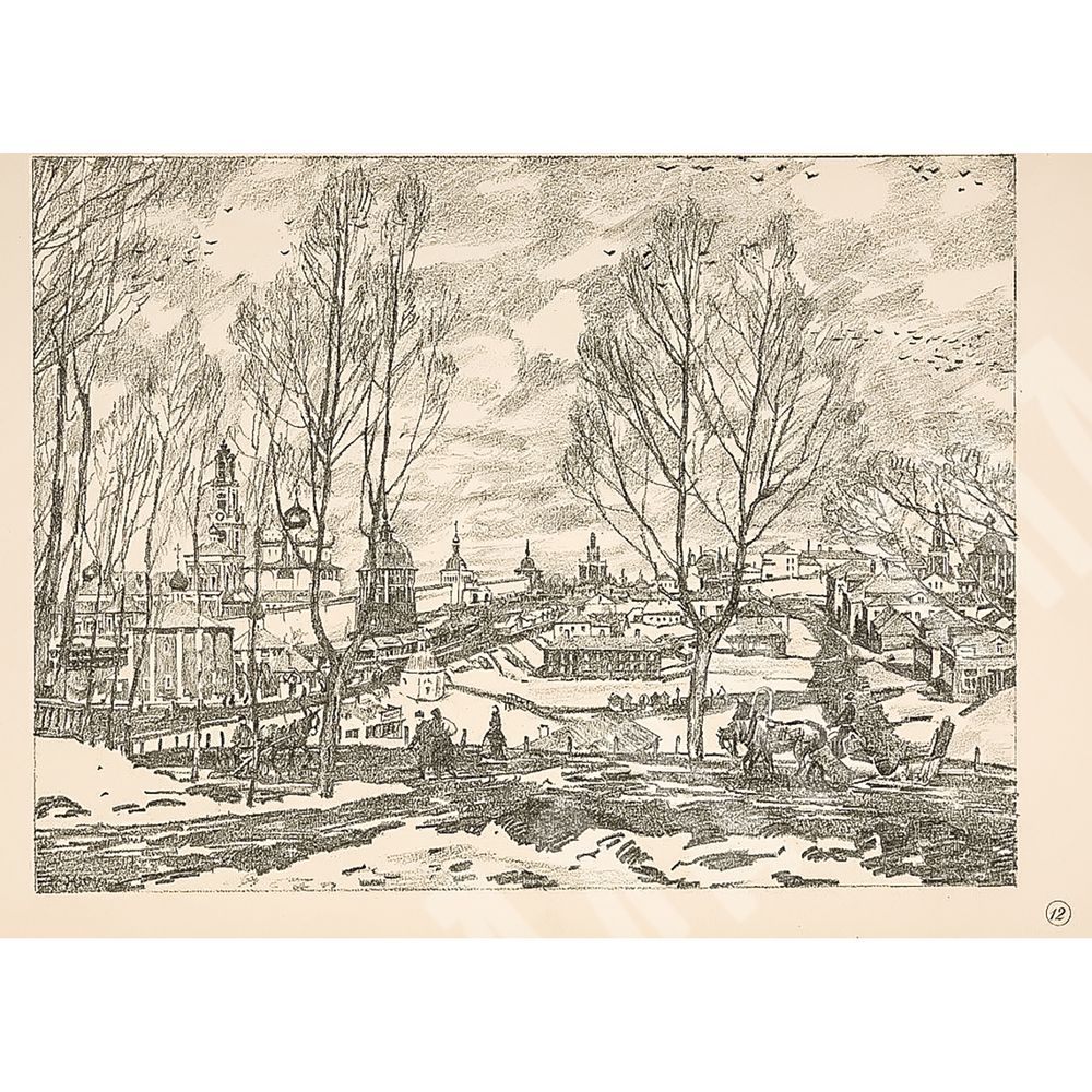 Битва в Каире (Битва при Пирамидах). Гравюра из альбома Военные кампании Франции. 1834