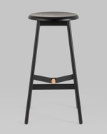 Стул барный Knobb черный 2 шт