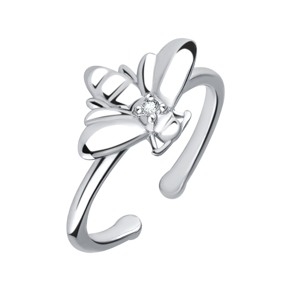 Серьга одиночная Серебро