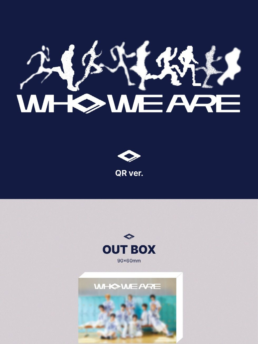 Альбом AHOF - WHO WE ARE 1st Mini Album QR ALBUM Version