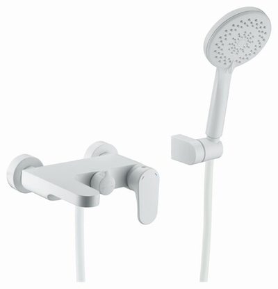 Смеситель для ванны SPECTRE Matt White