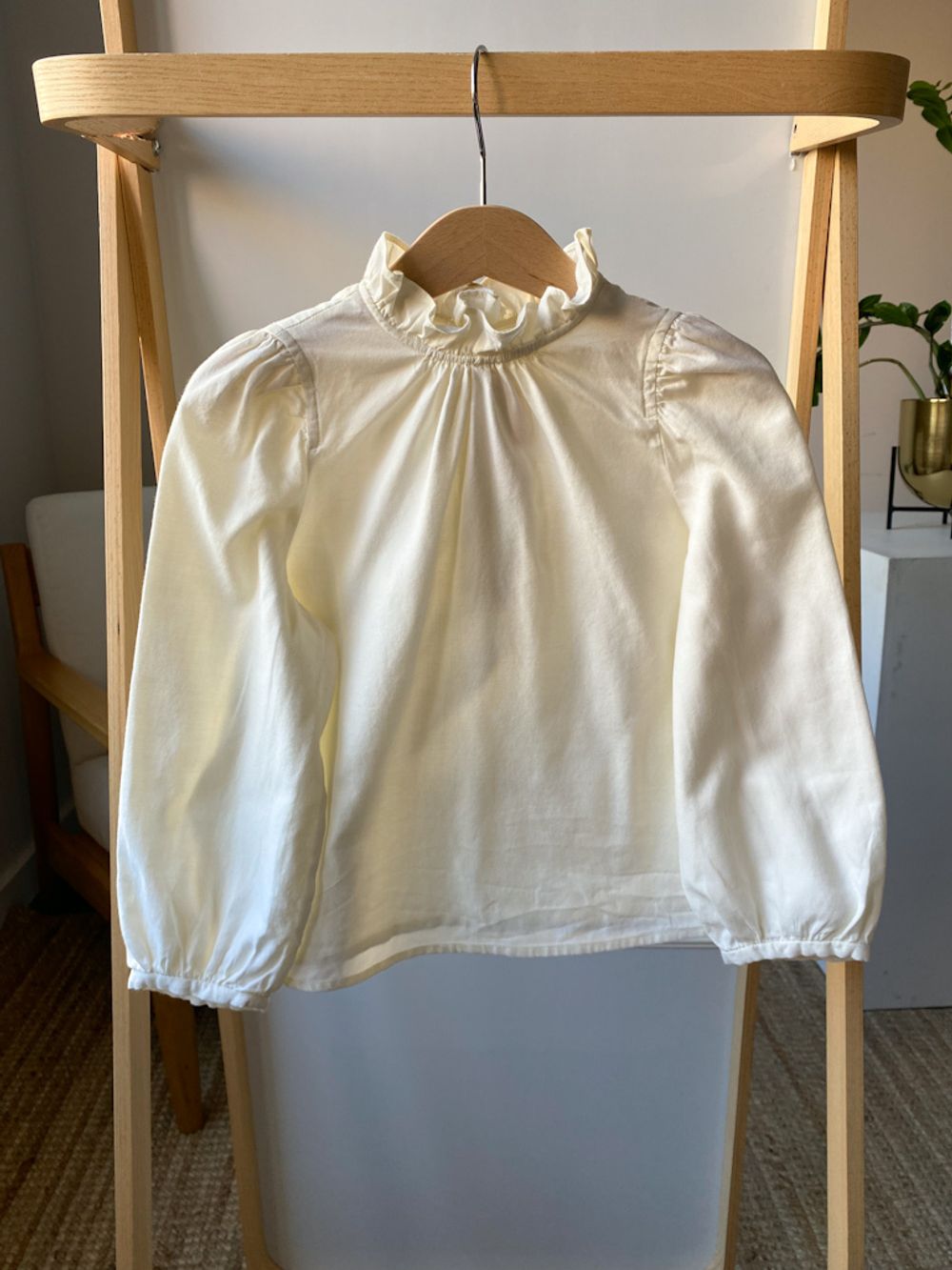 Хлопковая блузка  Bonpoint, 116