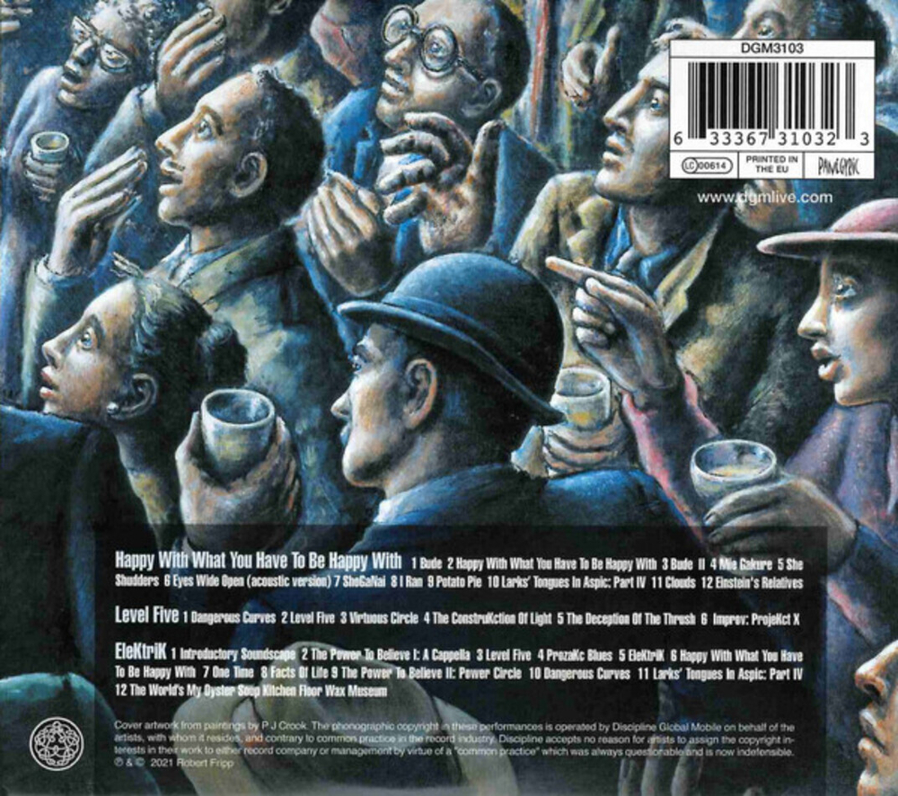 King Crimson / Happy With What You Have To Be Happy With - Level Five - Elektrik (Live In Japan, 2003)(3CD)