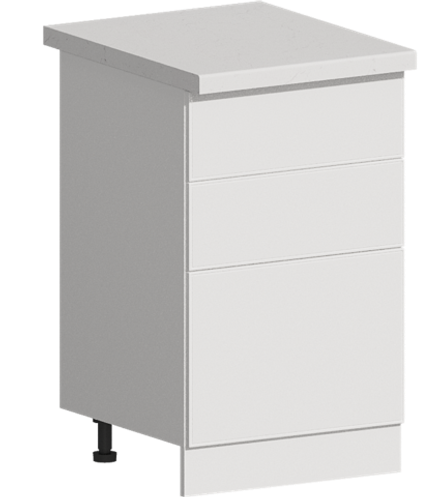 Кухня Модуль ШН3Я 500 Вотан / Белый Софт