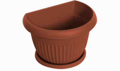 Кашпо настенное ЛИВИЯ 4,7 л D260мм М3112