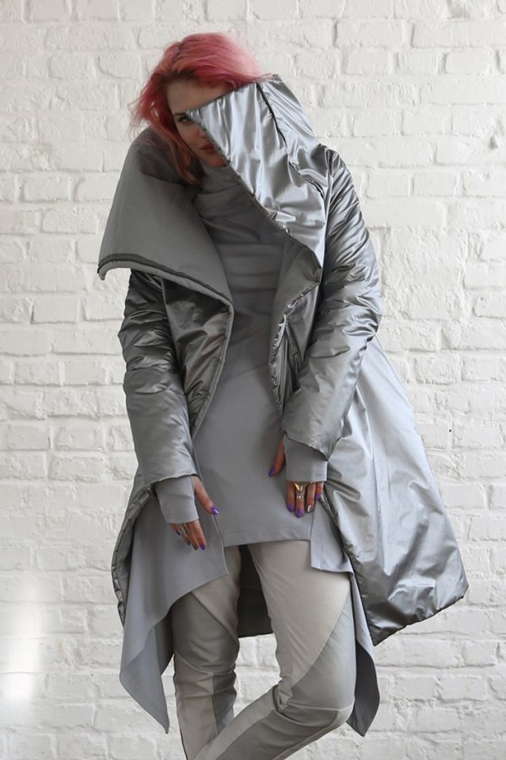 Пуховик «Wrap Silver»