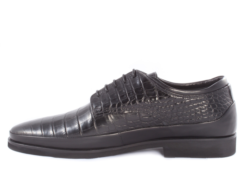 Кожаные дерби Goodman 53205 с принтом