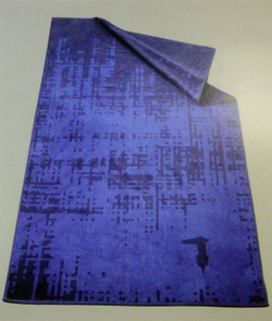 Полотенце пляжное 100х170 Trussardi Link красное Италия фото