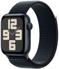 Apple Watch SE 2 (2023), 40 мм, Умные часы Корпус из алюминия цвета Темная ночь, Sport Loop Темная ночь (MRE03)
