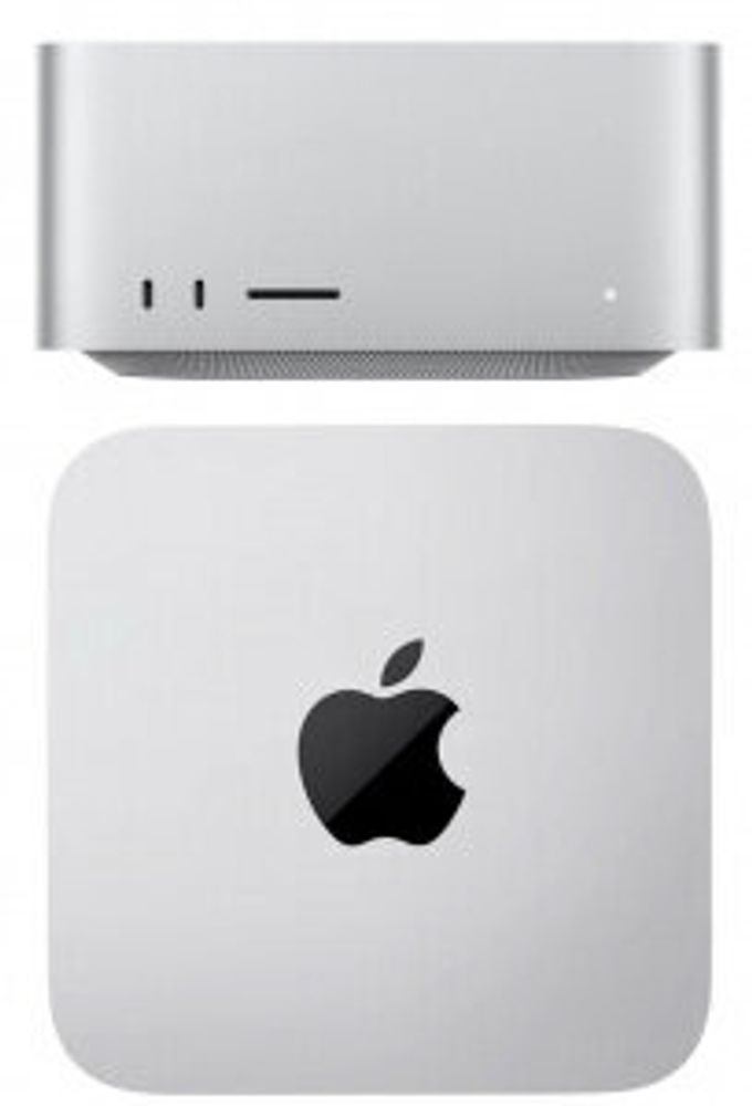 Настольный компьютер Apple Mac Studio M1 Ultra Apple M1 Ultra, 64 ГБ RAM, 1 ТБ SSD, OS X, 370 Вт, серебристый MJMW3 (A2615)
