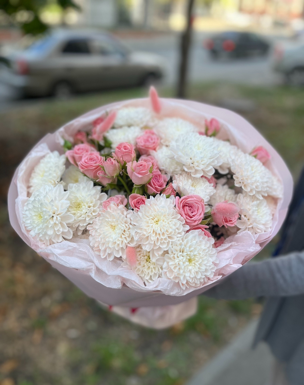 Букет "Лёгкий румянец"